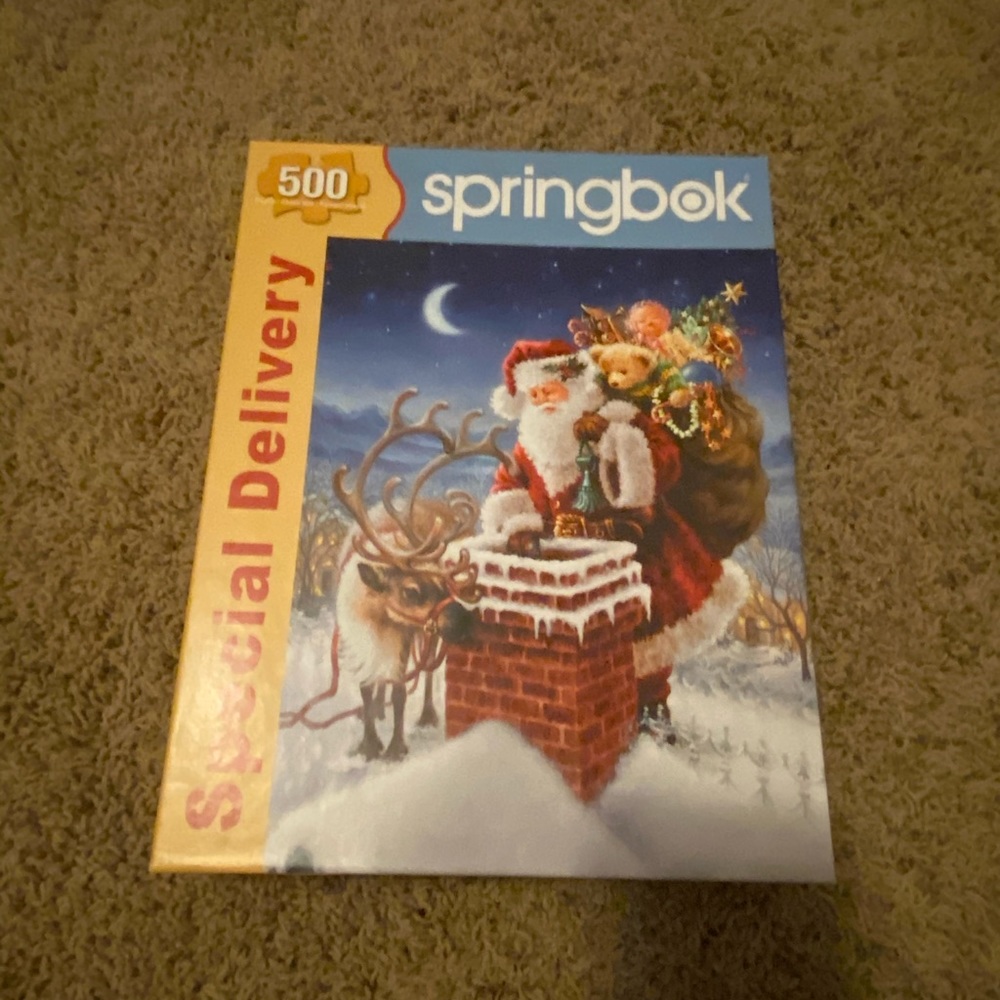 Christmas Santa puzzle 500 pieces
